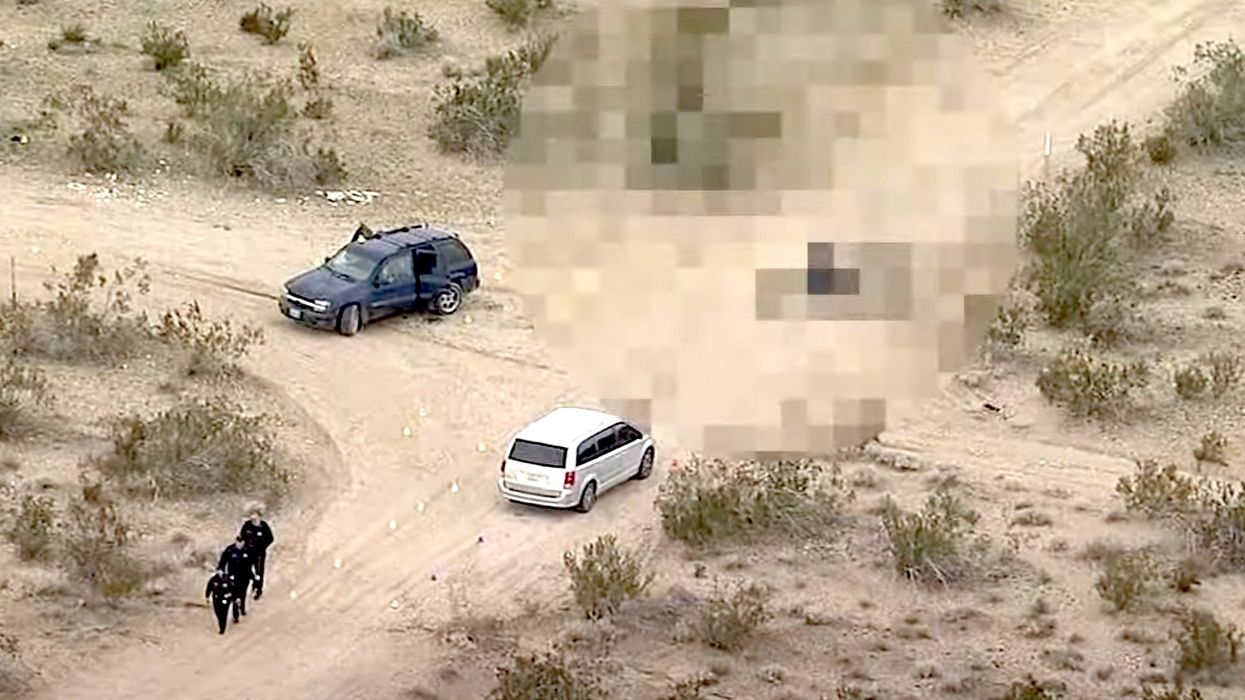 6 people found dead in remote area of California desert, car nearby was reportedly shot up, bodies torched