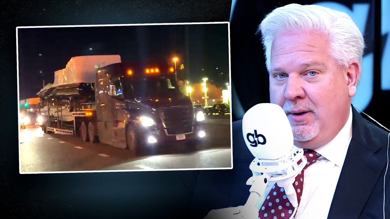 A FIRST LOOK at the trucker convoy headed to the border