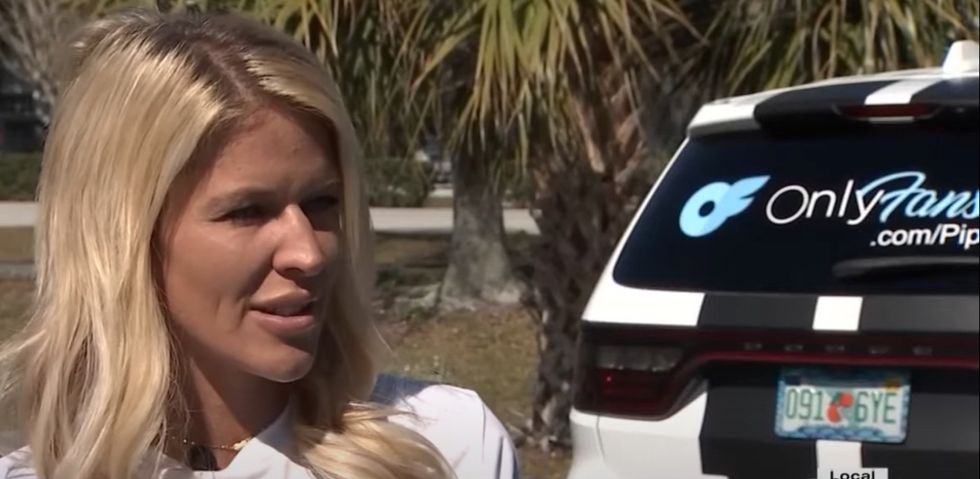 Christian private school bans mom from dropping off her kids in car with ad for her OnlyFans