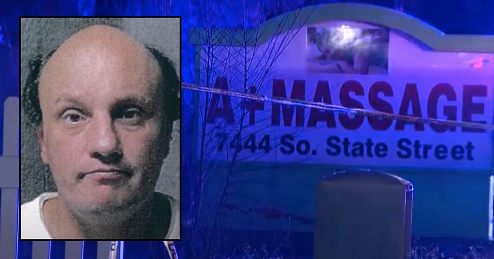 One-legged California man who allegedly stabbed massage parlor worker 56 times was arrested outside another massage parlor