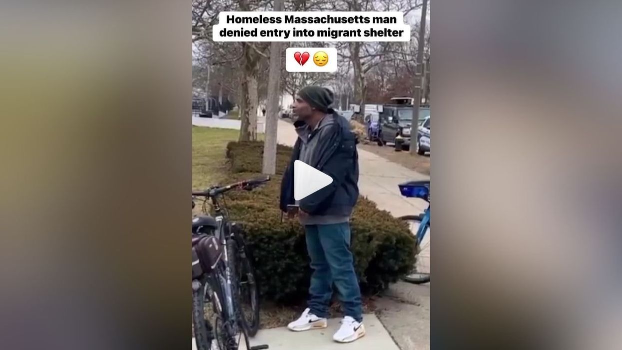 Local homeless man denied access to migrant shelter in Massachusetts: Video
