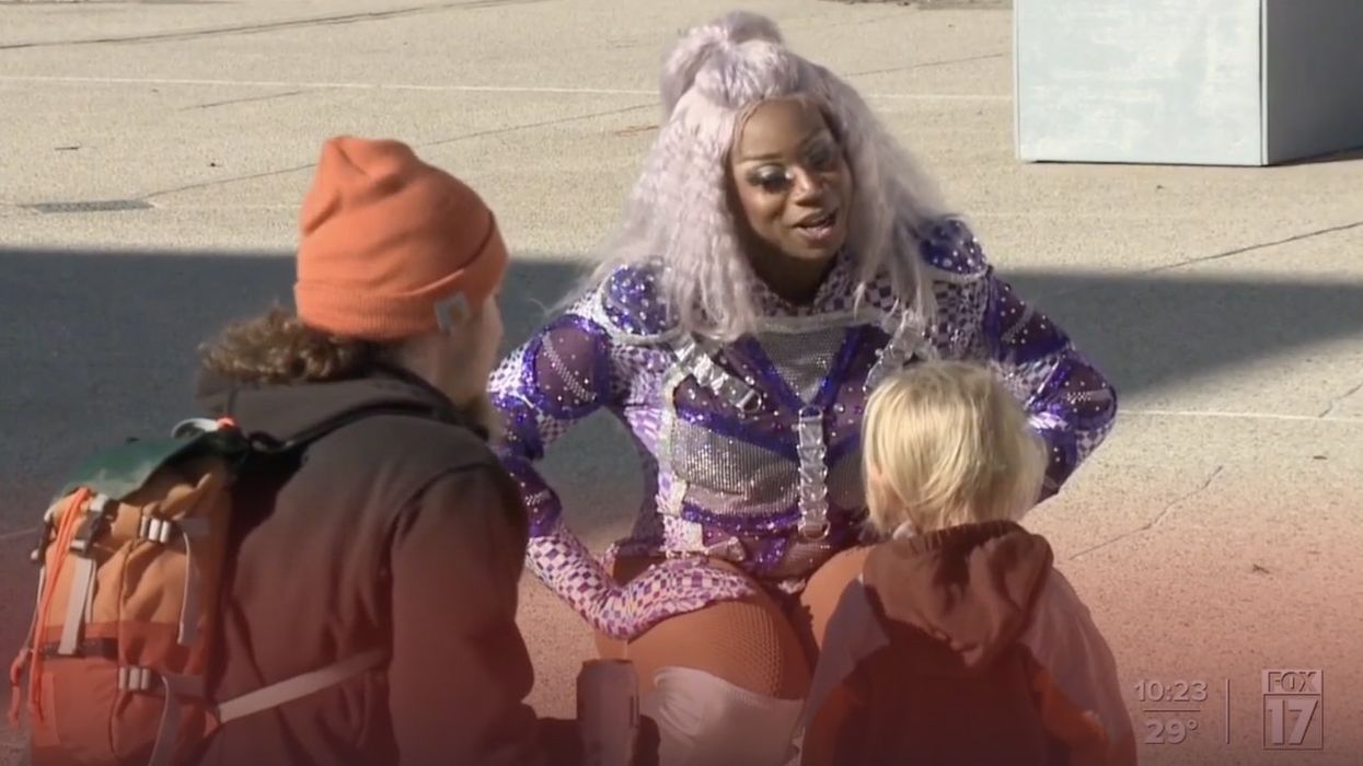 Drag queen show attendees love that parents brought their little children to get 'kids ... accustomed to' LGBTQ presence
