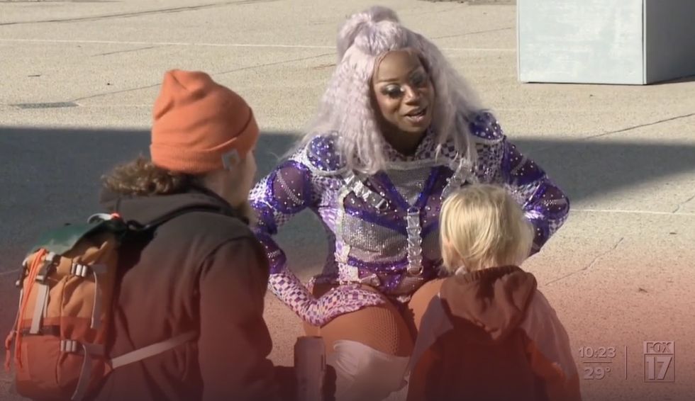 Drag queen show attendees love that parents brought their little children to get 'kids ... accustomed to' LGBTQ presence