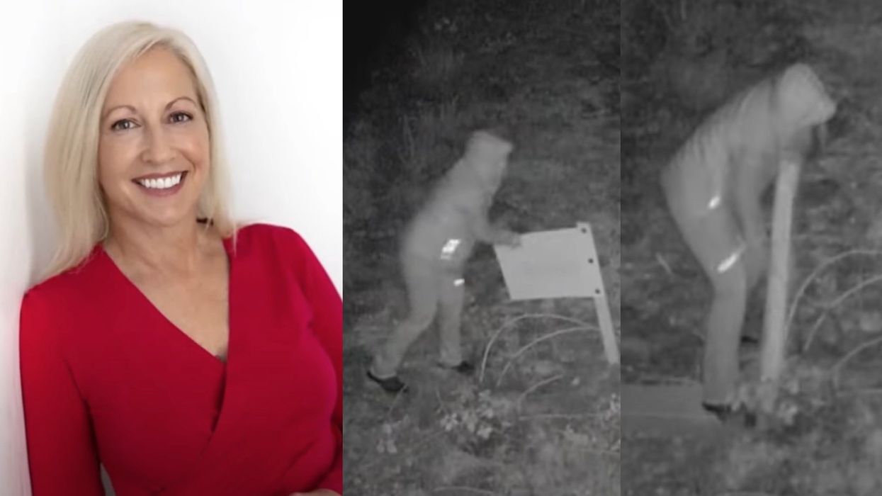 Washington school superintendent on leave after video appears to capture her ripping down campaign signs