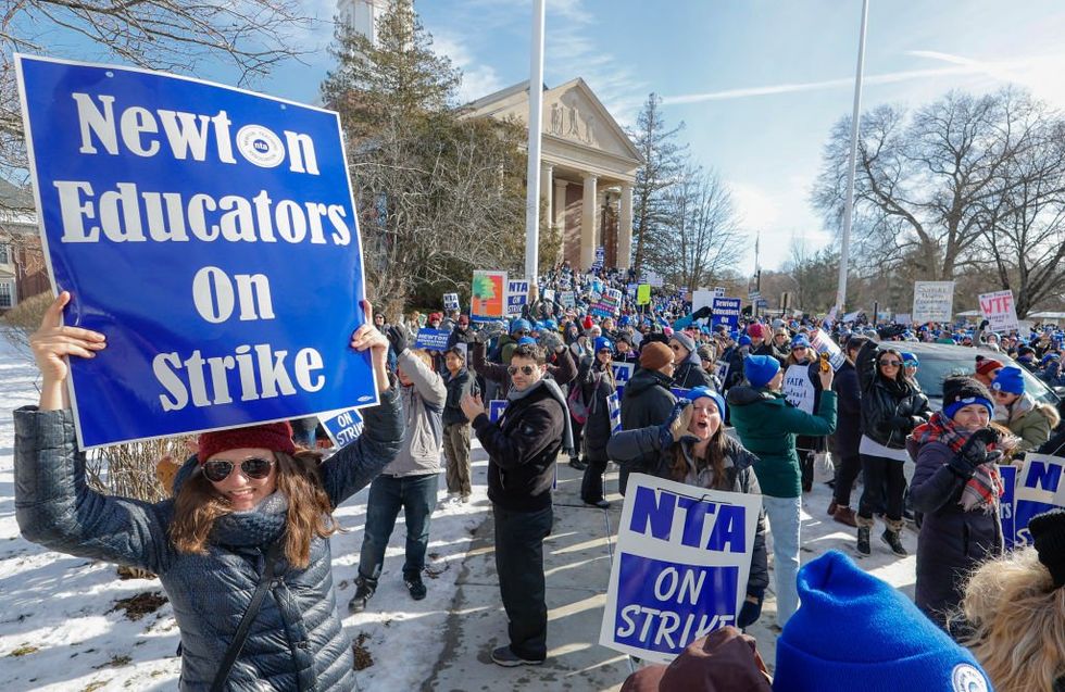 Massachusetts parents file class action lawsuit against teachers' union that led illegal strike