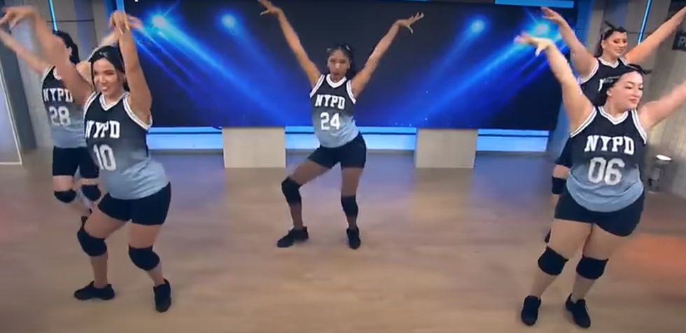 Dance team for the budget-strapped NYPD goes viral after cringe performance on local TV