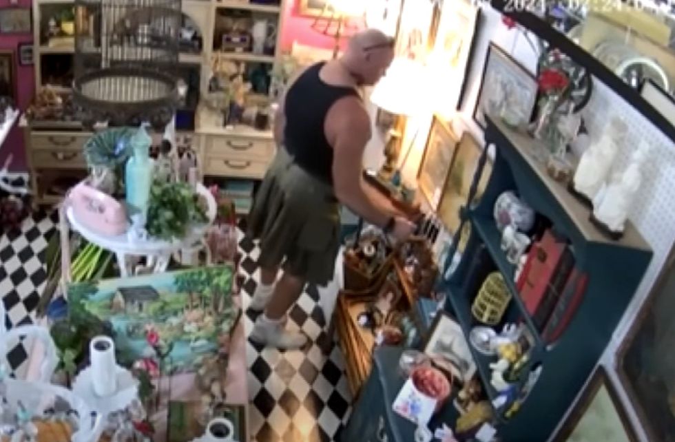 Man in kilt arrested for allegedly shoving items up his rectum and returning them to shelves at antique stores