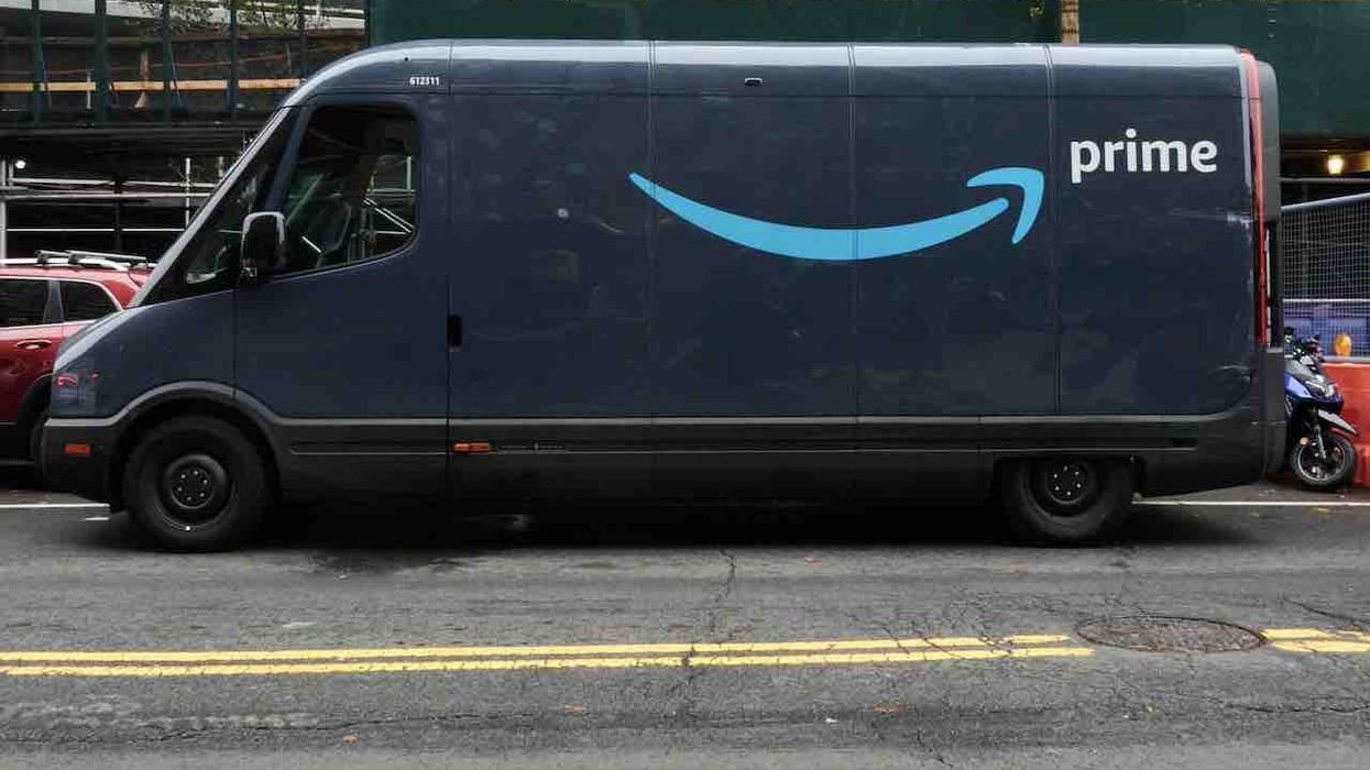 NYC Amazon driver: Cops arrested me after I defended myself from 'pervert' migrant running at me, trying to steal from my van