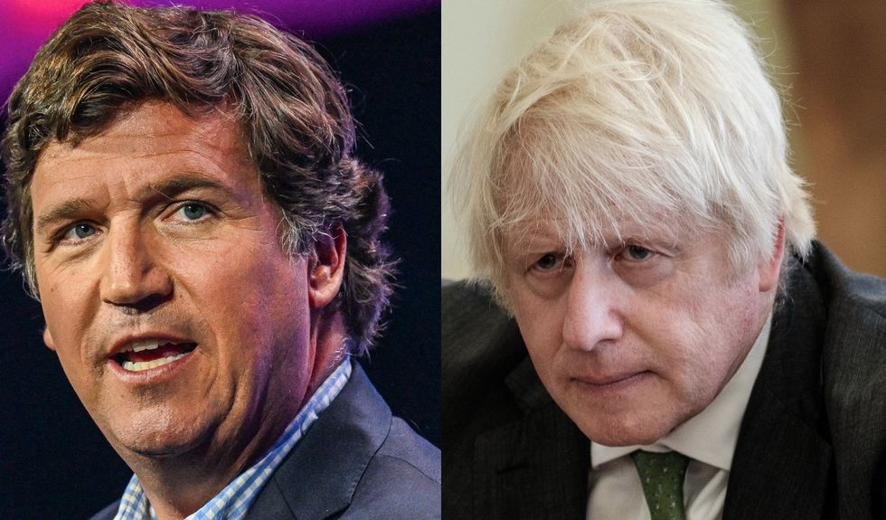 Tucker Carlson tells Glenn Beck that Boris Johnson asked $1 million for interview on Ukraine‚ calls him 'sleazier' than Putin