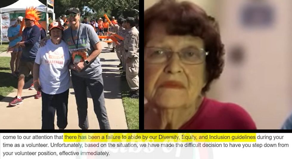MS Society canned a 90-year-old volunteer over gender pronoun usage. Damage control efforts have not gone well.