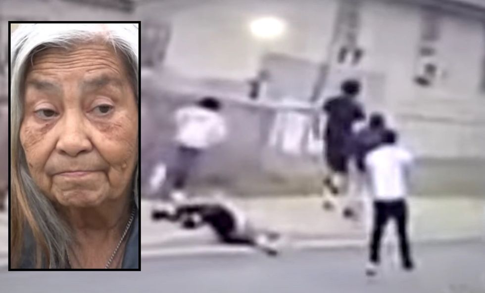 Video captures brutal beating and robbery of elderly woman by gang of teenage thugs in Texas: 'They could have killed me'
