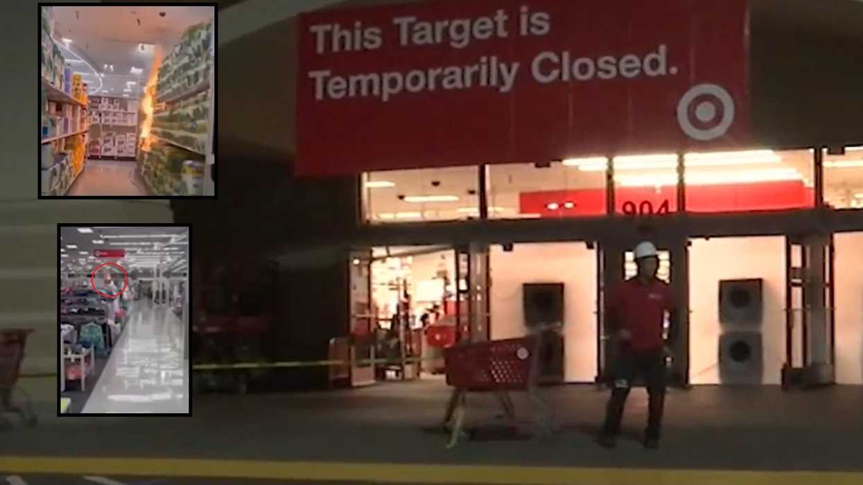Mayhem in Bay Area retail stores continues as suspect lights rolls of paper towels on fire at Target, causing $1M in damages