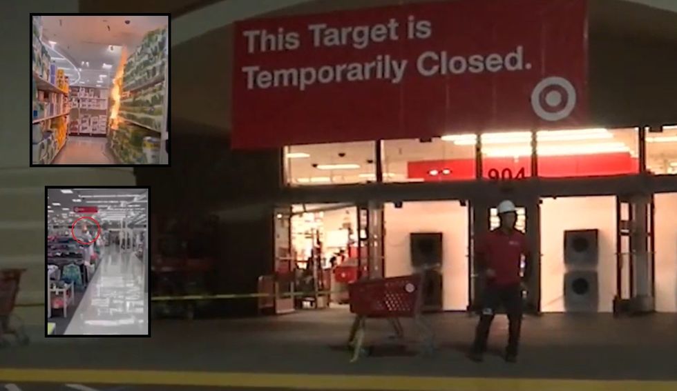 Mayhem in Bay Area retail stores continues as suspect lights rolls of paper towels on fire at Target‚ causing $1M in damages