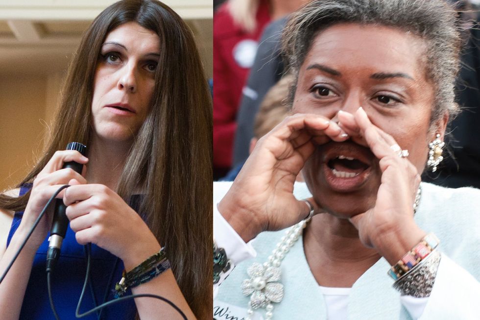 Virginia Senate goes into recess twice after Lt. Gov. Winsome Earle-Sears 'misgenders' transgender senator‚ who stormed away