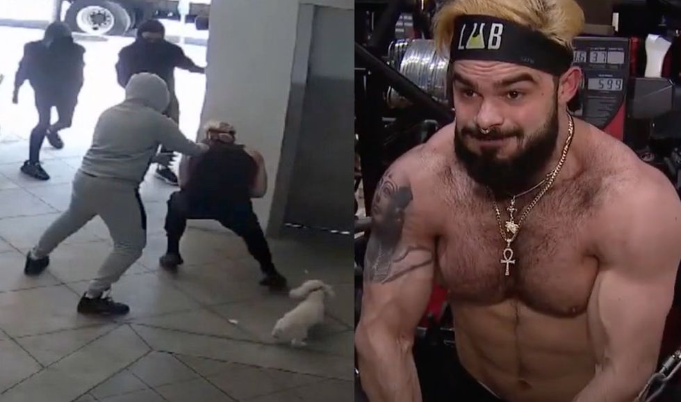 Amateur boxer fights off 3 armed thugs trying to steal his Rolex in brazen daylight assault in California