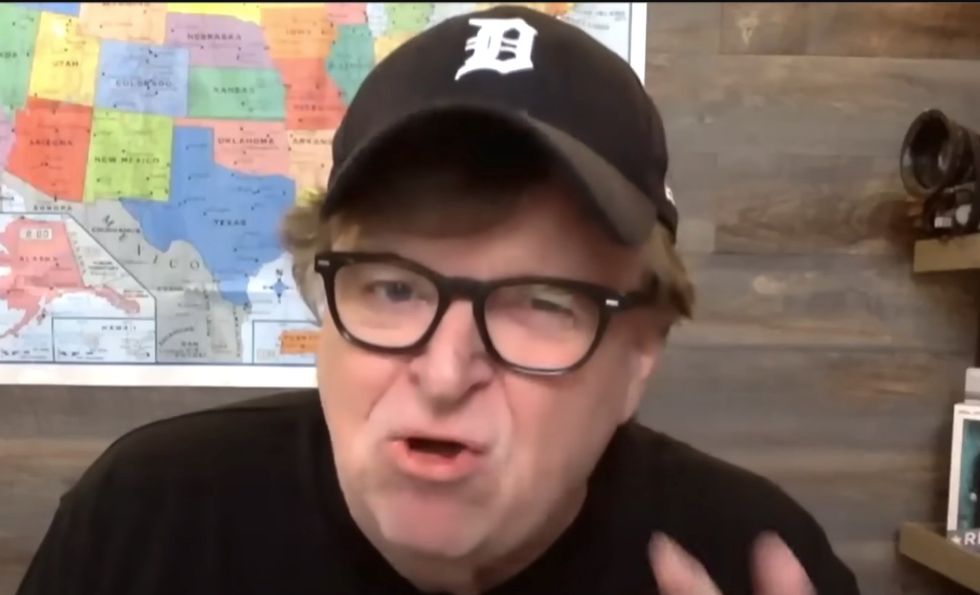 Michael Moore rants that Israel's real enemies are white‚ Christian Europeans and not Hamas terrorists‚ cites Spanish Inquisition