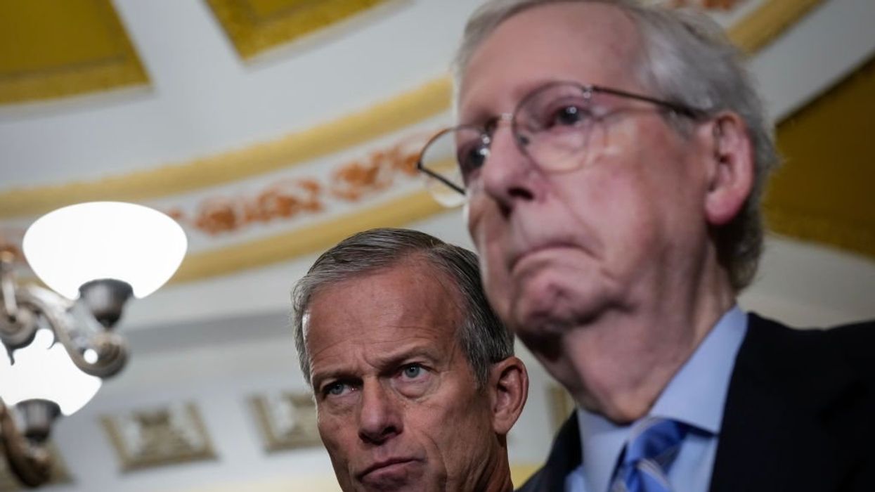 Sen. John Thune hopes to succeed McConnell as Senate GOP leader