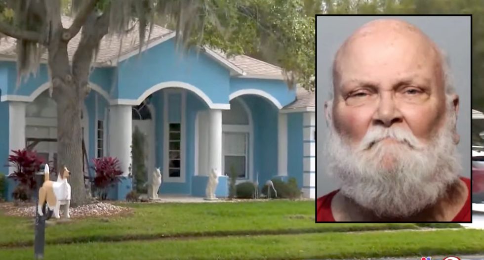Florida man nicknamed 'Santa' and his son allegedly abused local kids and produced child porn; son commits suicide during raid