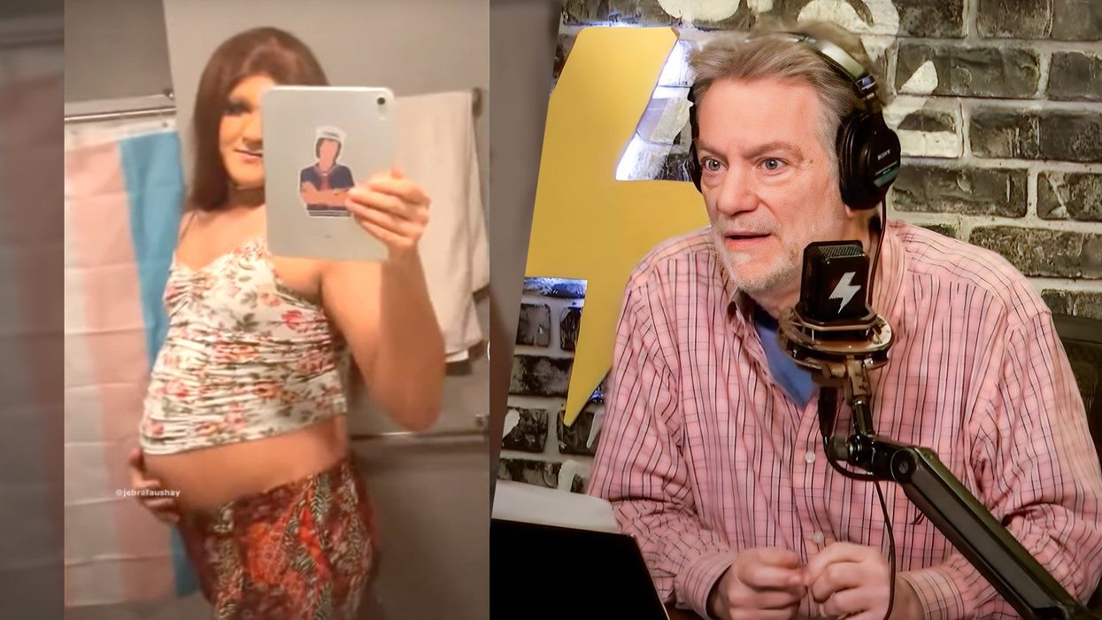 VIRAL VIDEO: Trans woman takes positive pregnancy test?