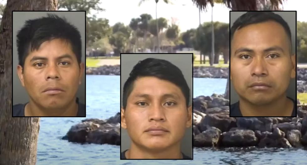 3 illegal aliens allegedly kidnapped Florida woman and sexually assaulted her; one had been previously cited and released