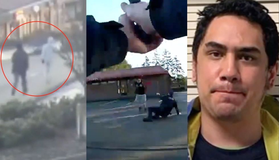 Police shoot man accused of brutal hatchet attack on elderly man‚ had a long history of criminal violence