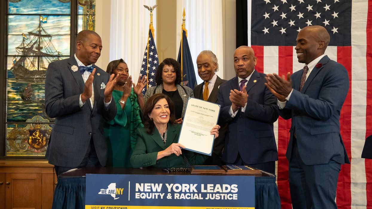 'Qualified' member of Gov. Hochul's reparations commission hates on Israel and blames 'White Folk' for the weather