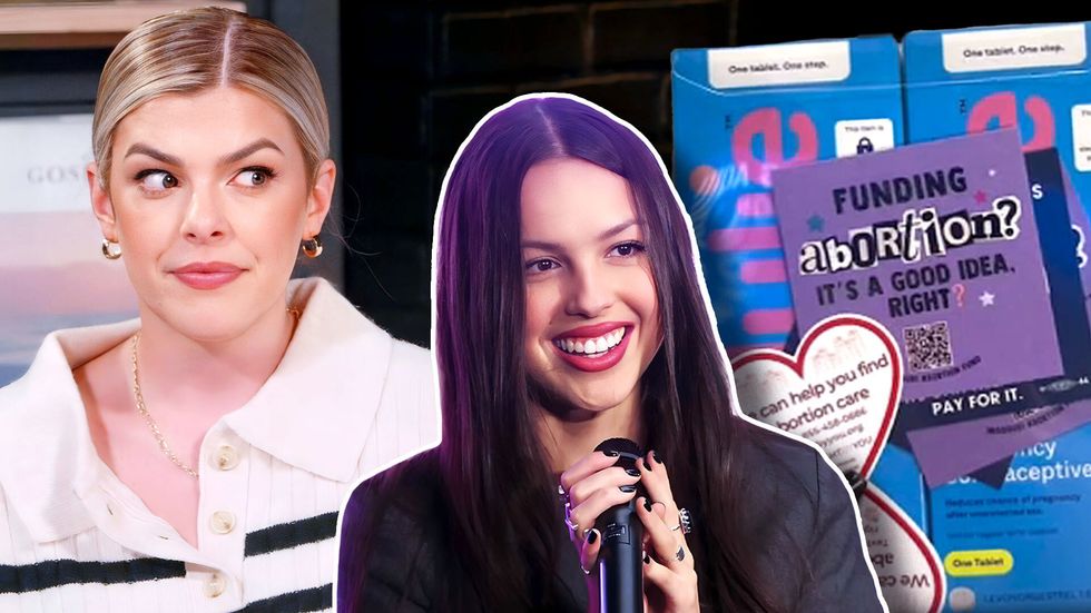 Pop icon Olivia Rodrigo passes out FREE Plan B‚ condoms‚ and abortion info on global tour