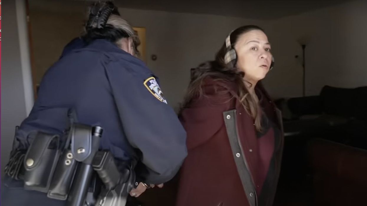 Video: Cops actually arrest owner of $1 million home for changing locks on squatter, charge her with unlawful eviction