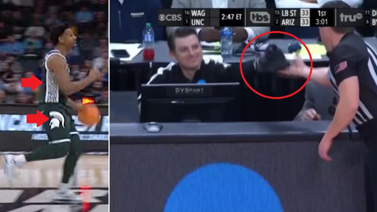 Shorts on backward and a shoe 'blowing out': Wardrobe issues add even more fun to March Madness