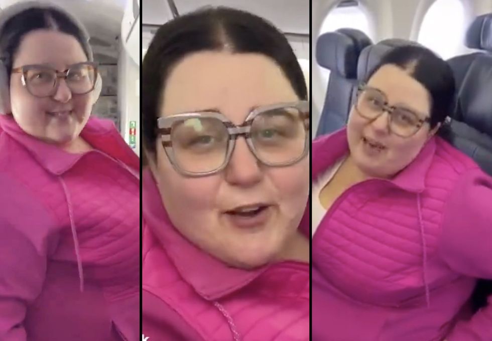 Plus size influencer complains in viral TikTok video about flying‚ and the backlash is fierce