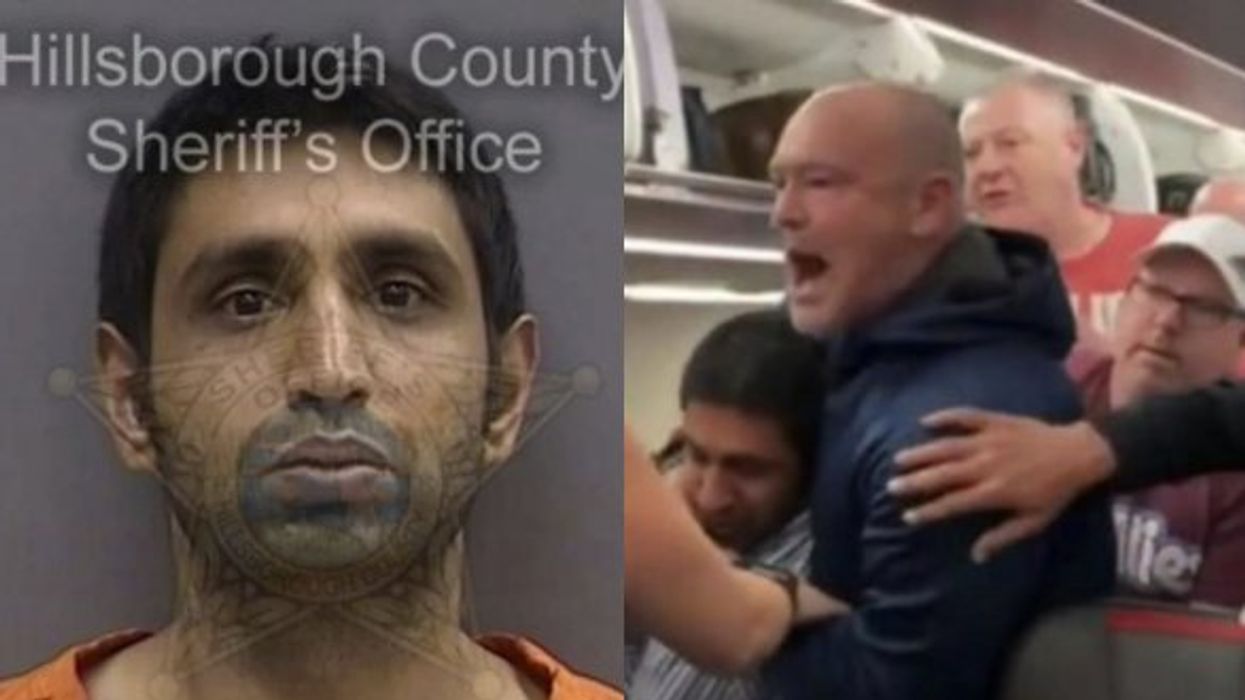 Watch: Florida man calls American Airlines passengers 'blue-eyed white devils,' threatens to 'take plane down,' doesn't end well for him