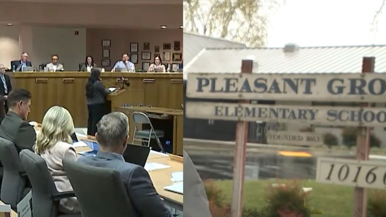 Parents say half of students stayed home in protest against LGBQT club held in secret at California elementary school