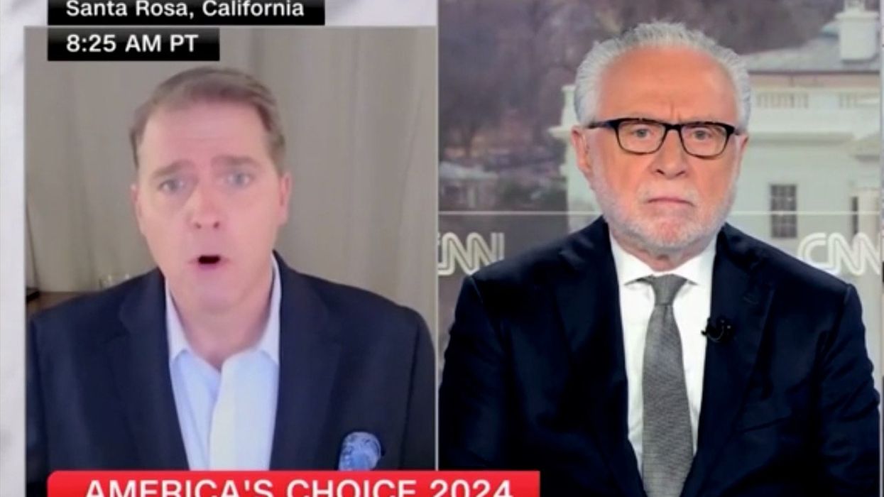 CNN guest fact-checks Wolf Blitzer in real time for pushing Biden narrative about Trump's words: 'I listened to the tape'