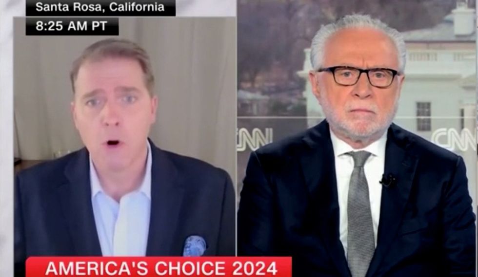 CNN guest fact-checks Wolf Blitzer in real time for pushing Biden narrative about Trump';s words: ';I listened to the tape';