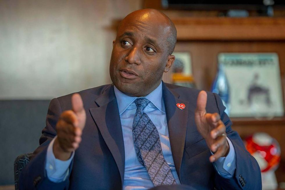 After Royals‚ Chiefs blast Kansas City voters for not giving them more tax money‚ Kansas City';s Dem mayor kowtows to owners