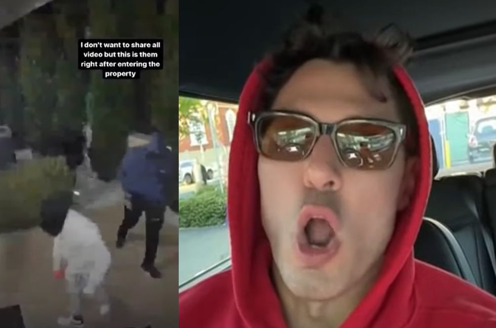 MTV reality show star is sick to his stomach and feels violated after armed men tried to burglarize his Hollywood home