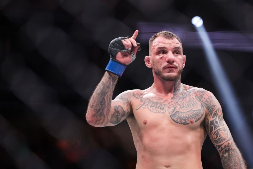 MMA star Renato Moicano delivers impassioned speech about patriotism‚ guns‚ First Amendment‚ and Ludwig von Mises at UFC 300