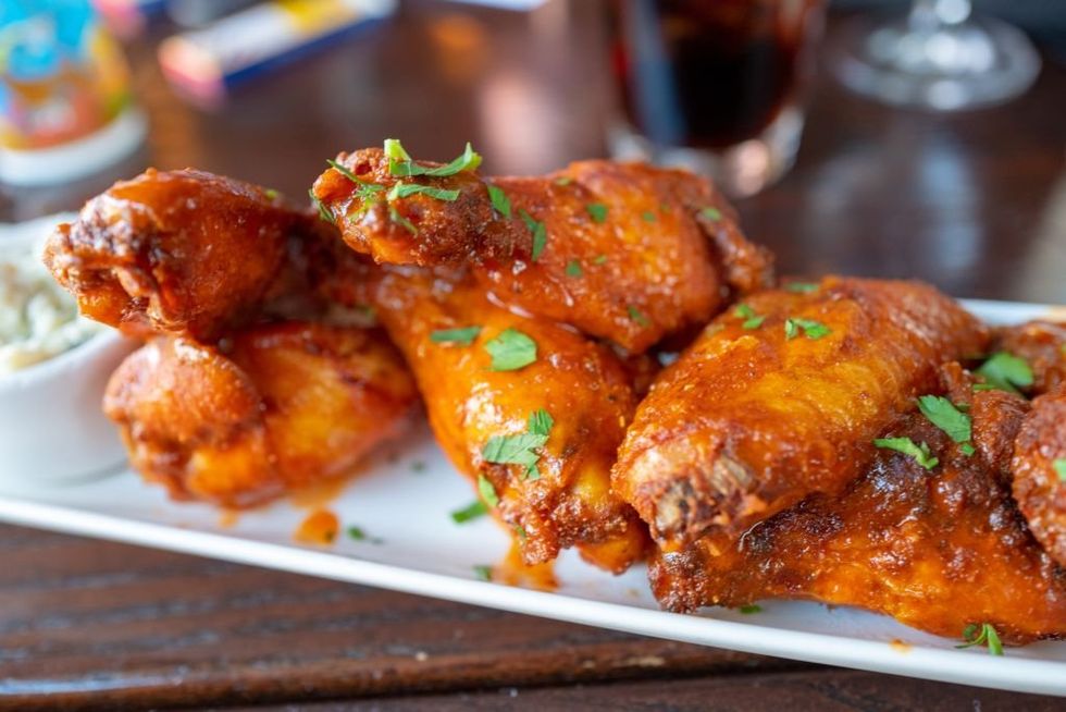 Air fryer wings take flight with a touch of umami