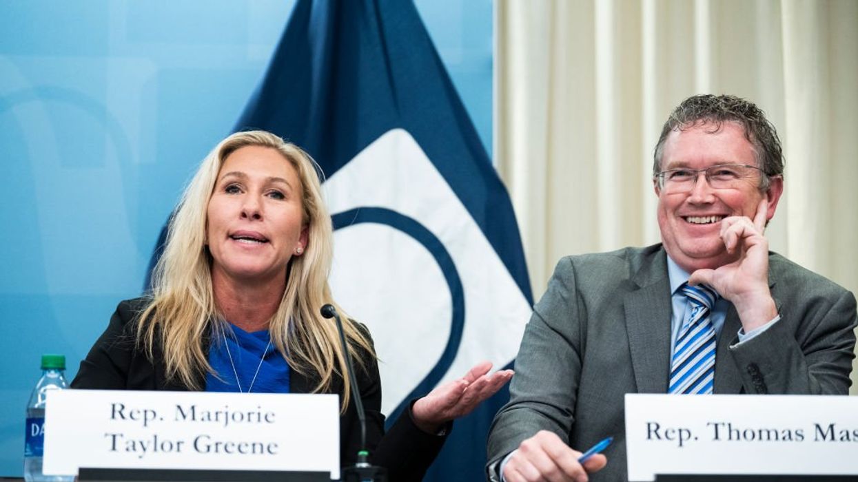 Threat to Johnson's speakership looms larger as Massie cosponsors Greene's motion to vacate