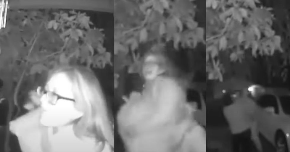 Doorbell video captures terrified woman being dragged away by kidnapper in Oregon