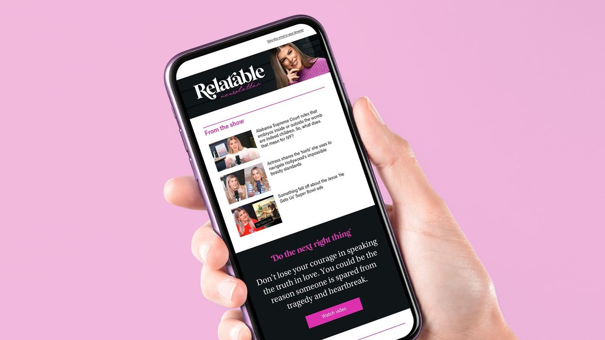 Sign up for the Relatable newsletter
