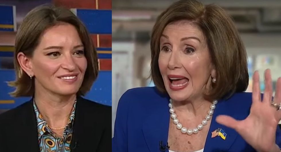 Liberal viewers pounce on MSNBC host after Nancy Pelosi furiously accuses her of defending Trump on-air