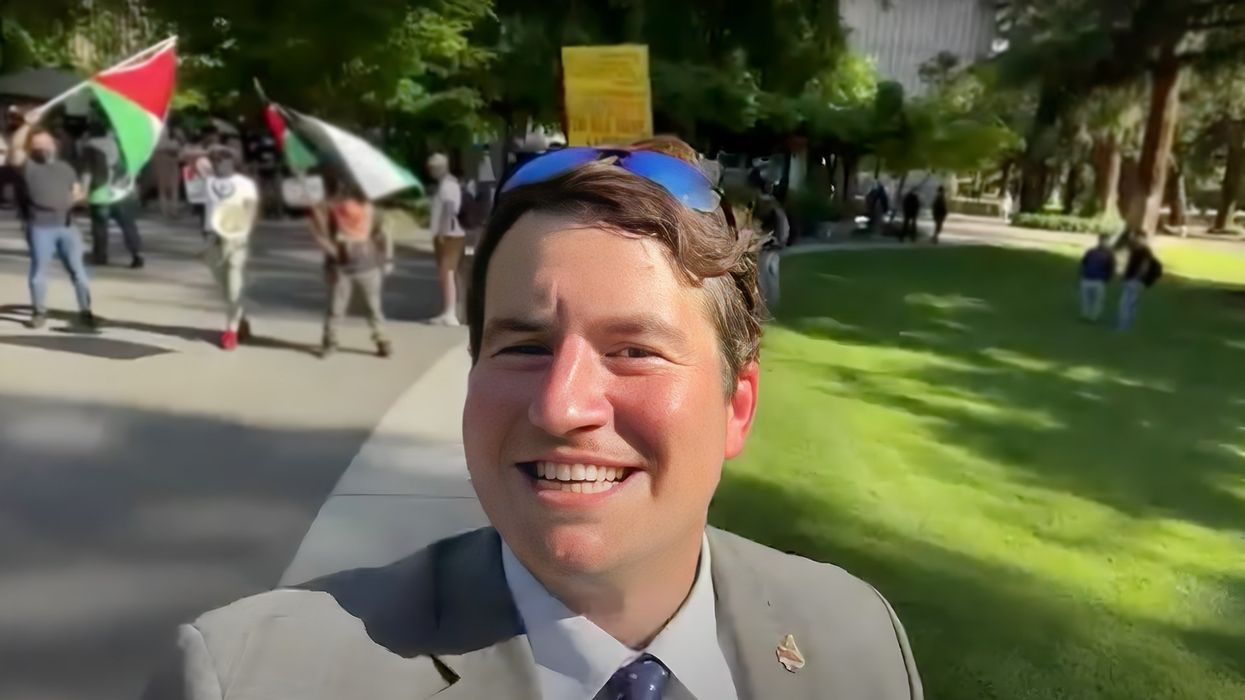 Alex Stein goes camping with pro-Palestinian protesters