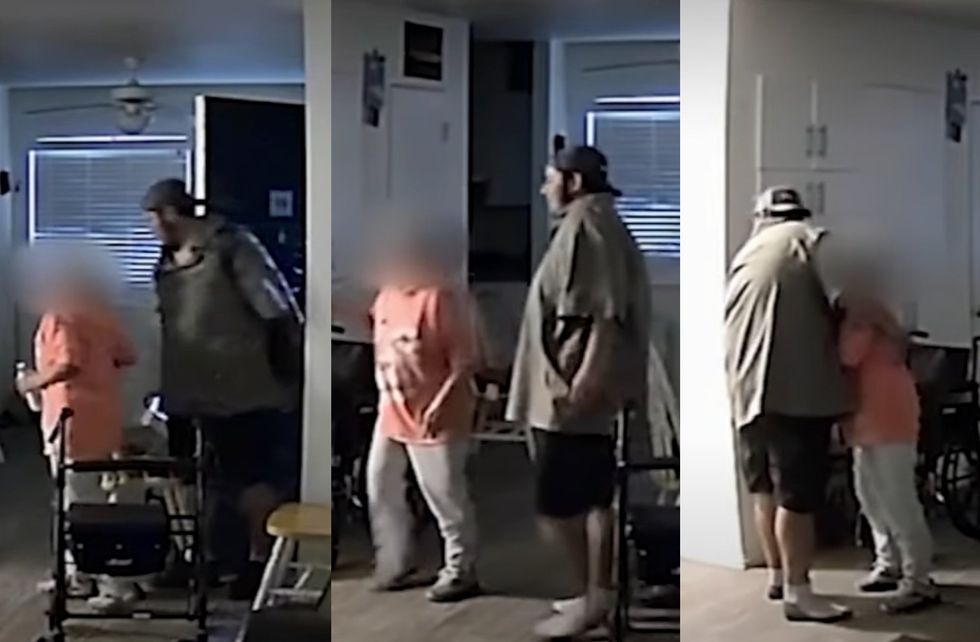 Surveillance video captures man sexually assaulting 81-year-old woman with dementia in California