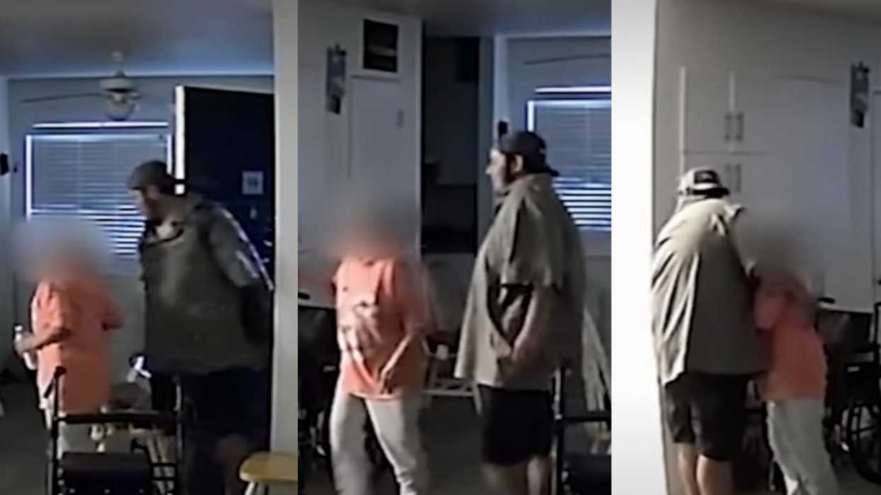 Surveillance video captures man sexually assaulting 81-year-old woman with dementia in California