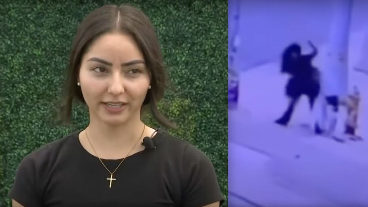 Female powerlifter chases down crook who stole her bag — then gives him a black-eye beatdown