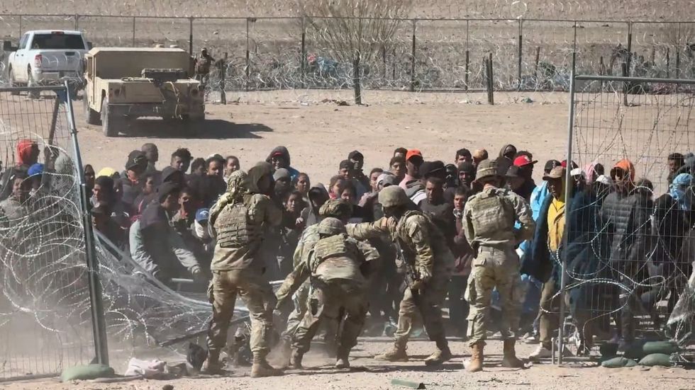 Judge drops riot charges against 200 illegal aliens who rushed border, shoved Texas troops: 'I don't have jurisdiction'