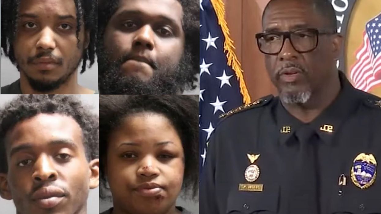 VIDEO: Florida police use drones and SWAT officers to arrest four suspects in spree of armed robbery of Dollar General stores
