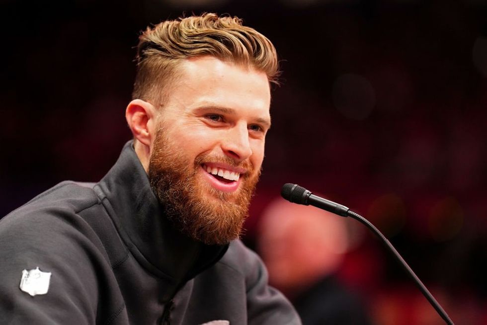 Chiefs' Andy Reid and Patrick Mahomes give their support to Harrison Butker​