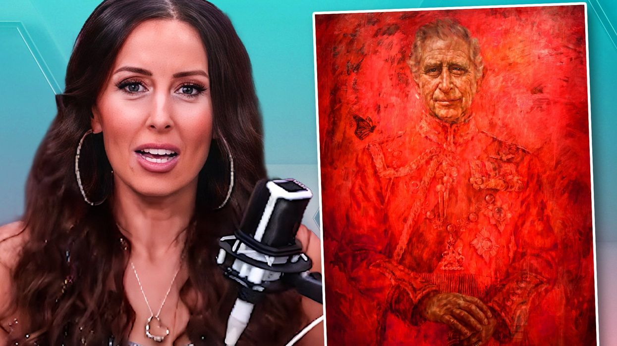 Is the new King Charles portrait demonic?